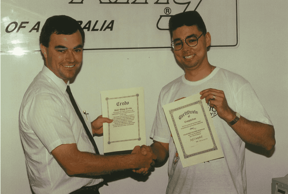 An old photo of a Regional Offices opened in Sydney and Brisbane, followed by Adelaide in October.