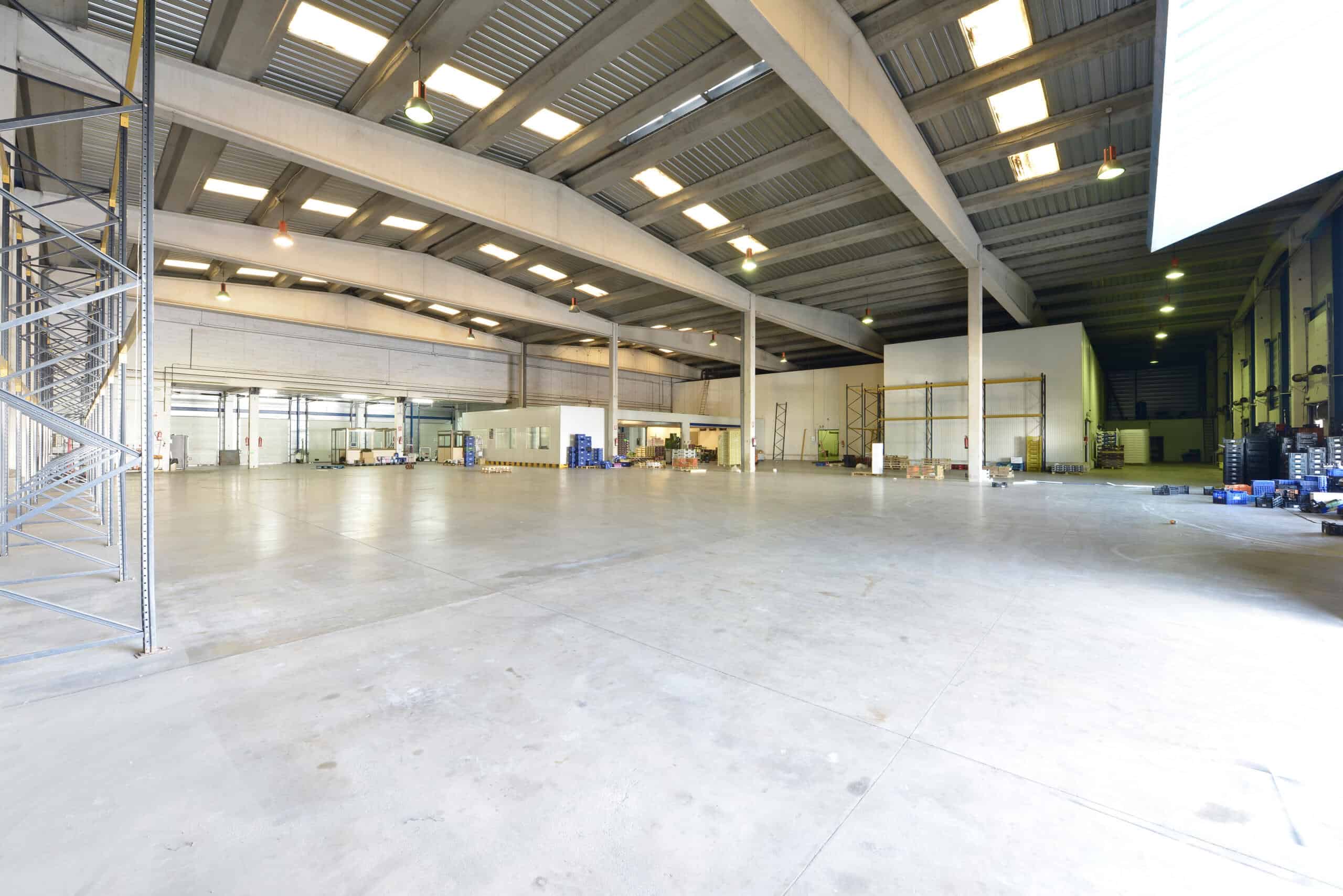 empty loading dock